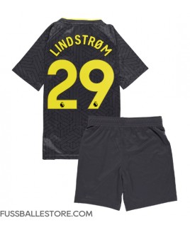 Günstige Everton Jesper Lindstrom #29 Auswärts Trikotsatzt Kinder 2024-25 Kurzarm (+ Kurze Hosen)